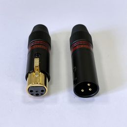 XLR Plug Classic BG / Red